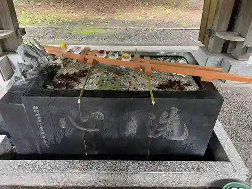 帯廣神社の手水舎