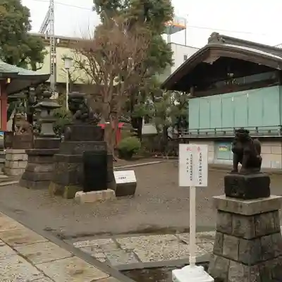 鮫州八幡神社の狛犬