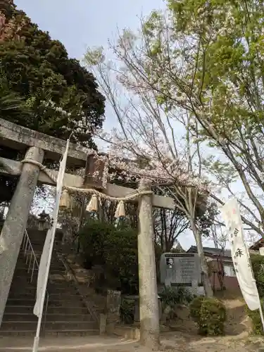 周防國総社宮 佐波神社の鳥居