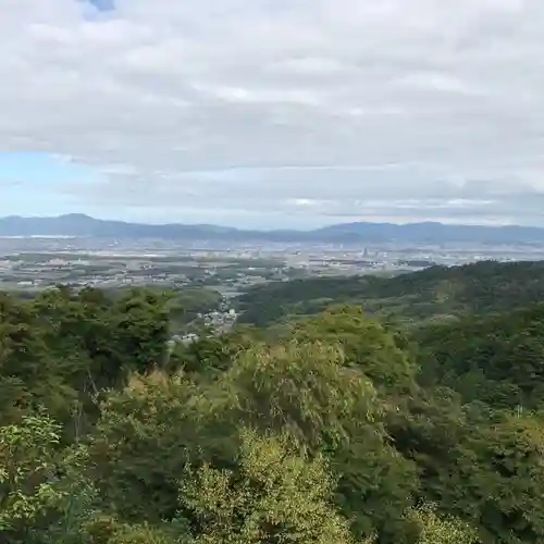 善峯寺の景色