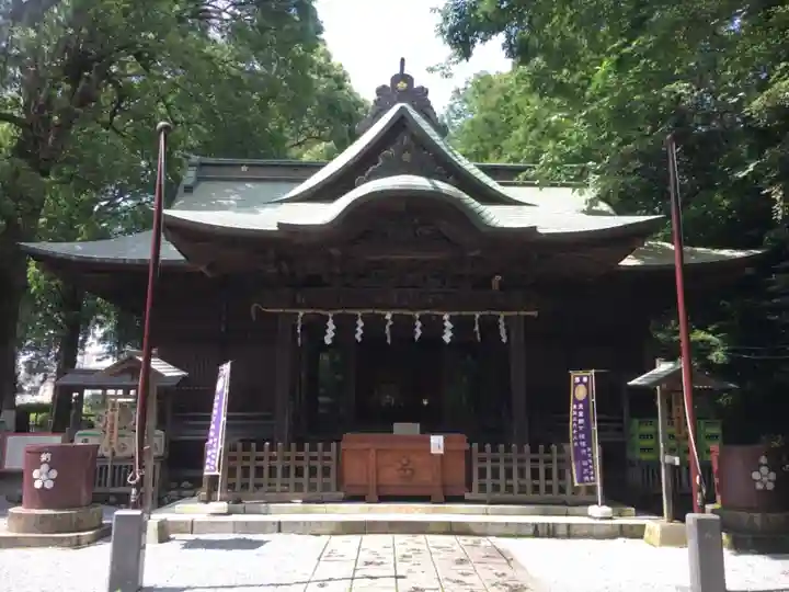 谷保天満宮の本殿・本堂