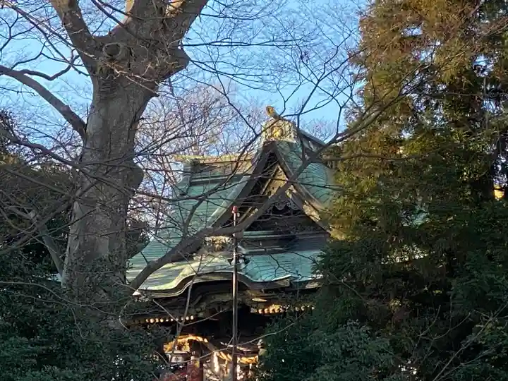 白旗神社の本殿・本堂