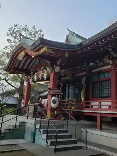 中野氷川神社の本殿・本堂