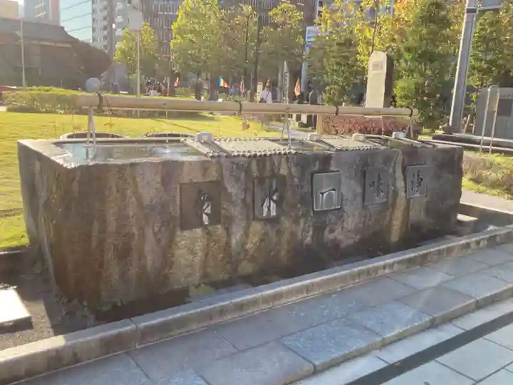 築地本願寺(本願寺築地別院)の手水舎