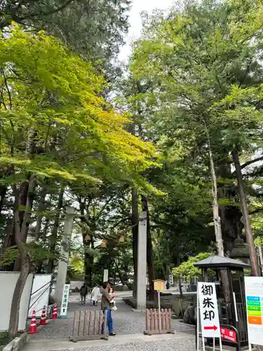 諏訪大社下社秋宮(長野県)