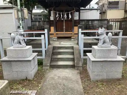 西守稲荷神社の狛犬