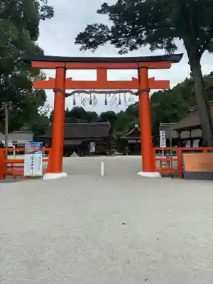 賀茂別雷神社(上賀茂神社)の鳥居
