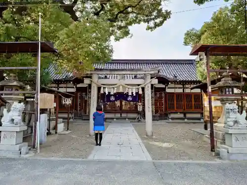 石津太神社の鳥居