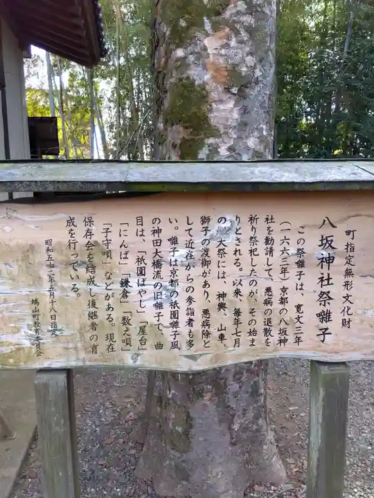 今宿八坂神社の歴史