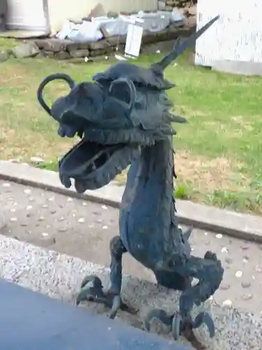 美深神社の手水舎