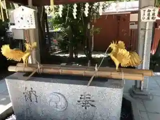 富岡八幡宮の手水舎