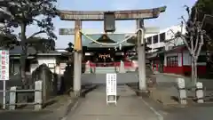 雷電神社の鳥居