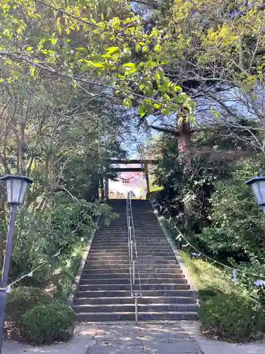 涌谷神社の景色