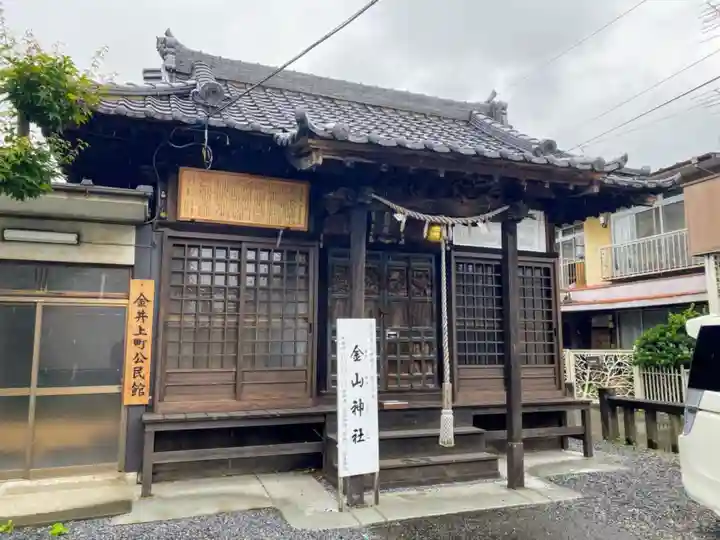 金山神社の本殿・本堂