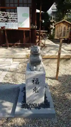 三輪神社の狛犬