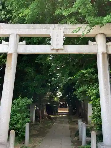 一山神社の鳥居