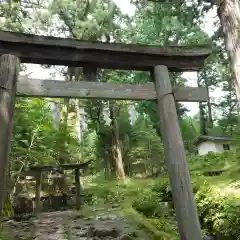 瀧尾神社（日光二荒山神社別宮）の鳥居