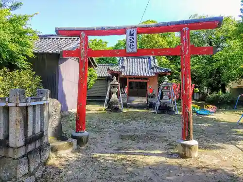 稲荷社（矢場稲荷神社）の鳥居