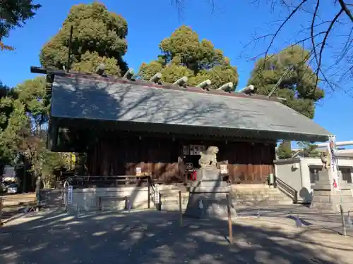 所澤神明社の本殿・本堂