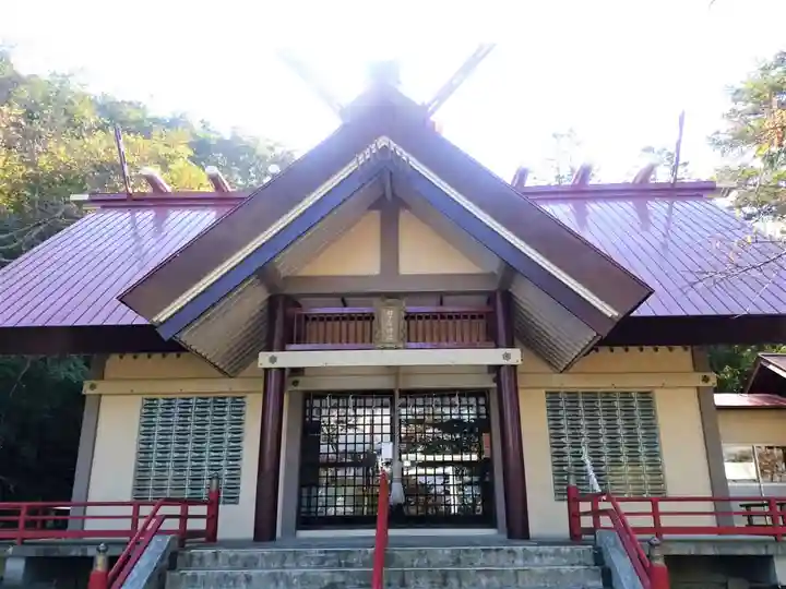 厚岸神社の本殿・本堂
