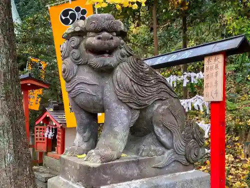 穴澤天神社の狛犬