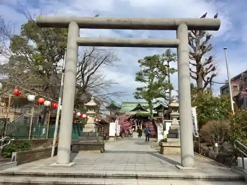 桜神宮の鳥居