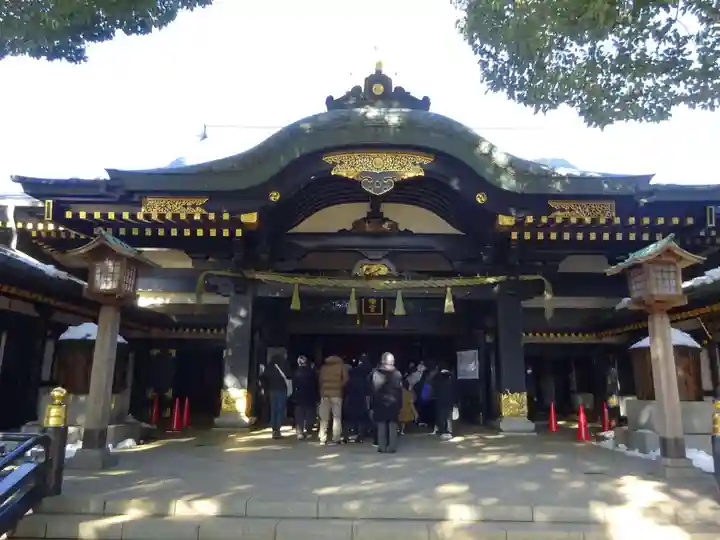 穴八幡宮の本殿・本堂