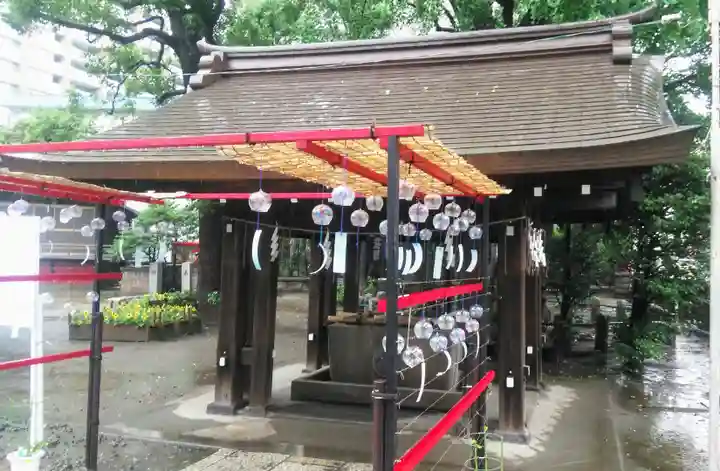 磐井神社の手水舎