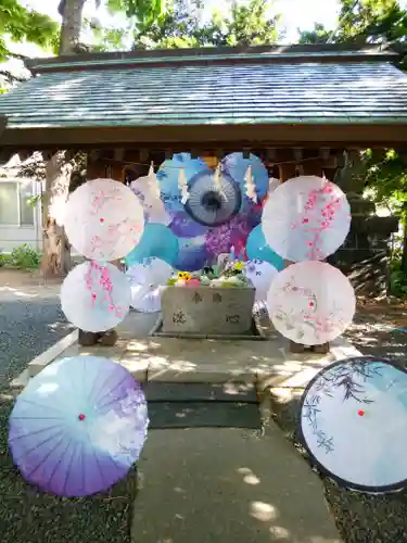 札幌諏訪神社の手水舎