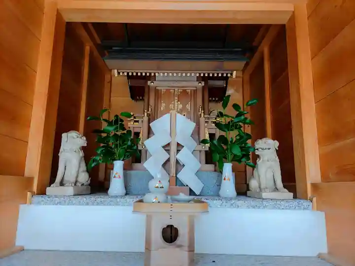 髙帝龍王龍神社(白山宮末社)の本殿・本堂