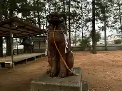 諏訪神社の狛犬