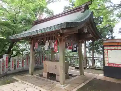 大山阿夫利神社の手水舎