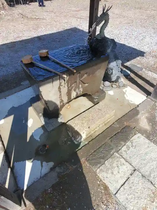 大手神社の手水舎