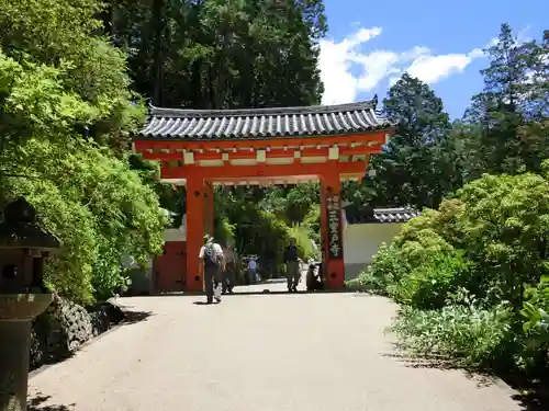 三室戸寺の山門