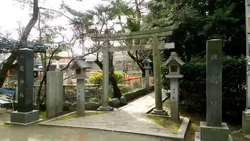 真清田神社の鳥居