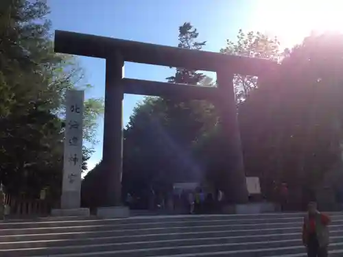 北海道神宮の鳥居