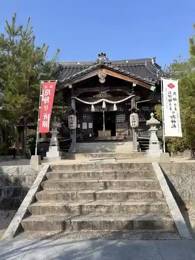 周防國総社宮 佐波神社の本殿