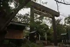 開成山大神宮の鳥居