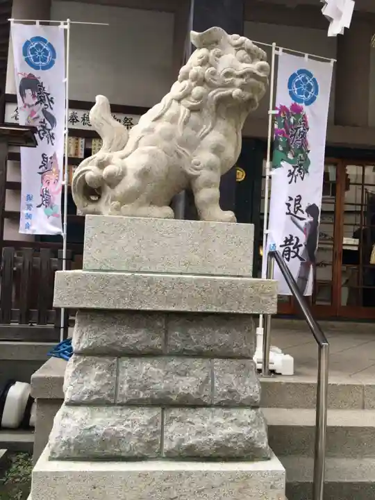 須賀神社の狛犬