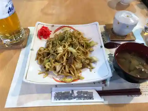 川越熊野神社の食事