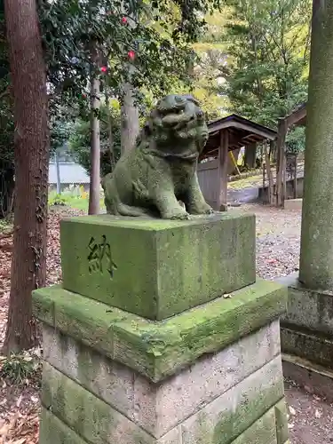 出雲祝神社の狛犬