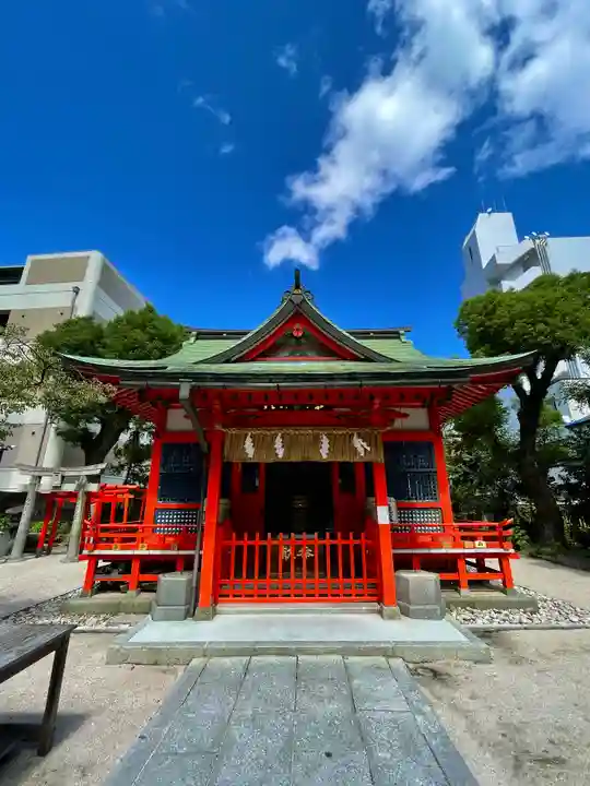 水鏡天満宮の本殿・本堂