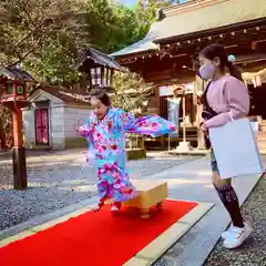 滑川神社 - 仕事と子どもの守り神の七五三参