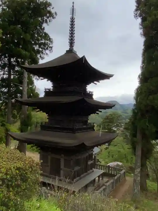 国宝 大法寺の塔