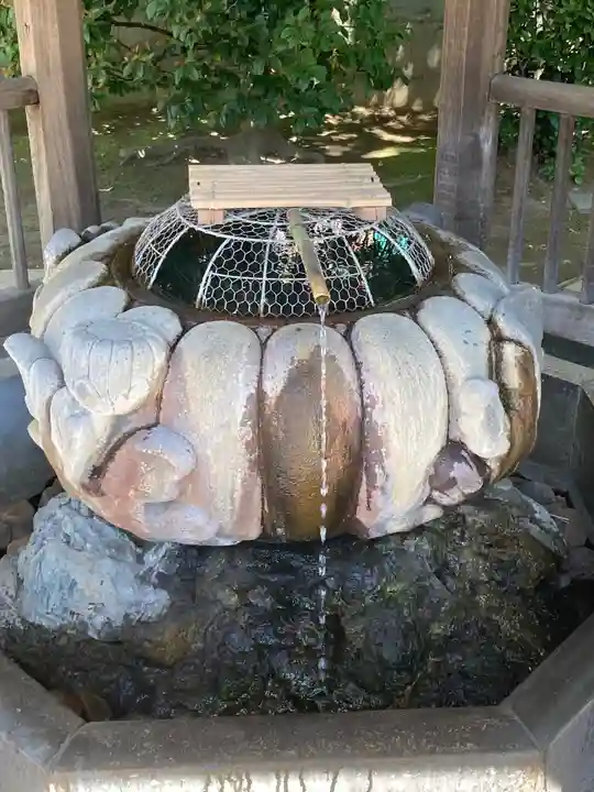 五條天神社の手水舎