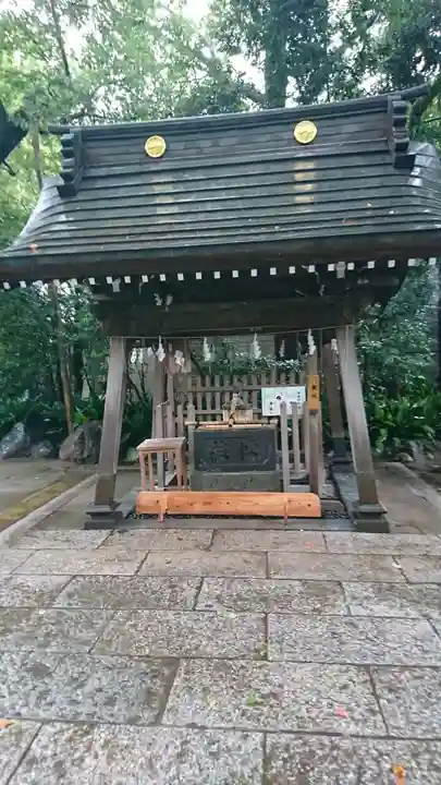 大鷲神社の手水舎