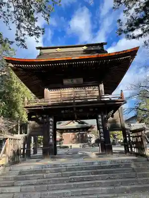 恵林寺の山門・神門