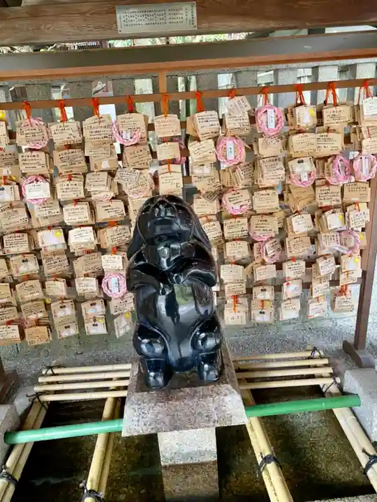 岡崎神社の手水舎