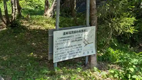 愛別神社の自然