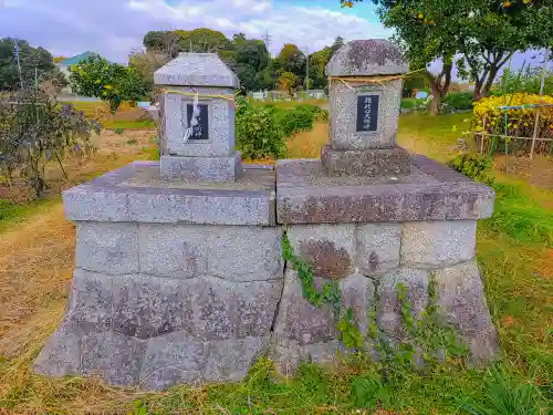 社口社の本殿・本堂